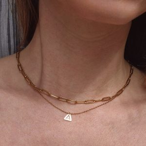 Double Shine Ray Necklace