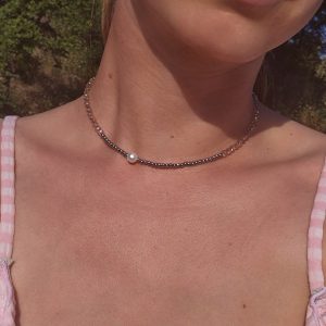 Single Pearl Necklace