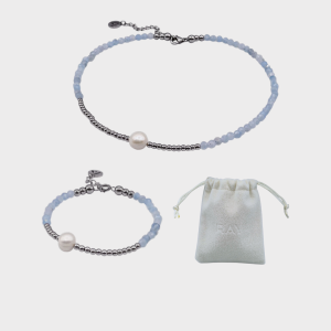 Aquamarine Single Pearl Bundle