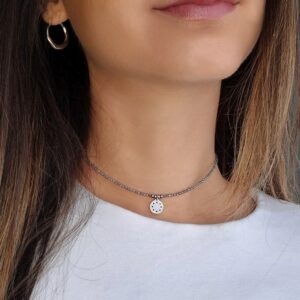 Fine Mini Sun Necklace