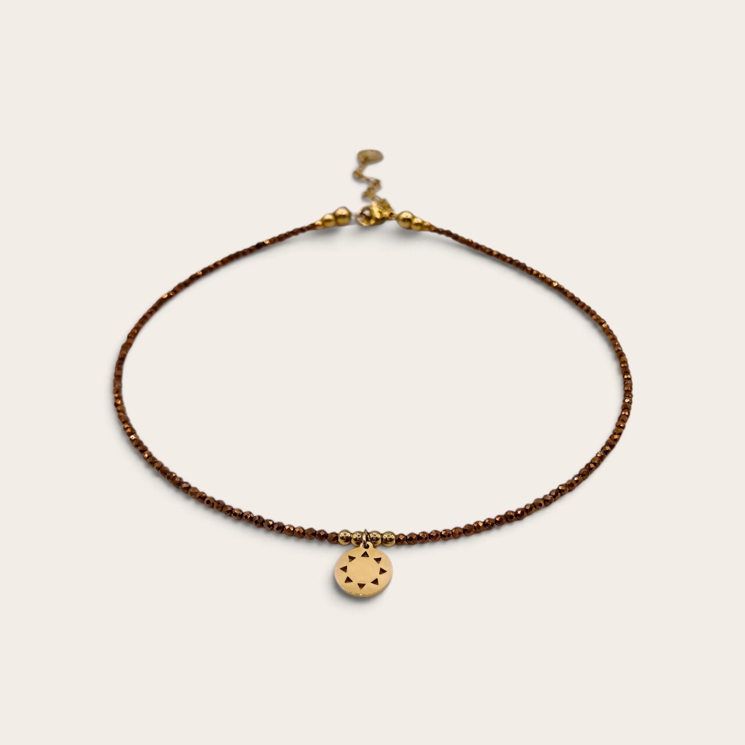 Fine Mini Sun Necklace - Image 10