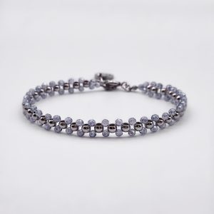 Mini Sun Orba Bracelet<span> - </span>Sky/Silver